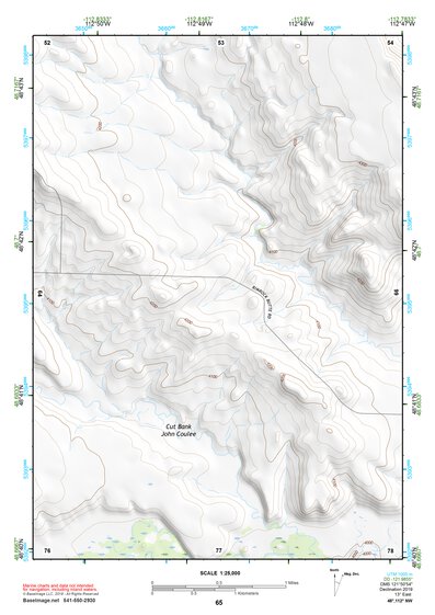48112NW Page 65 Cut Bank Topo Preview 1