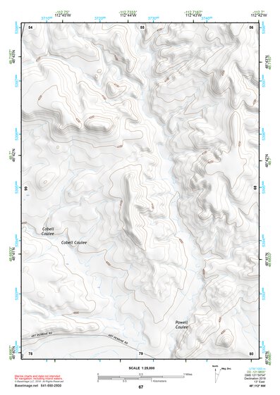 48112NW Page 67 Cut Bank Topo Preview 1
