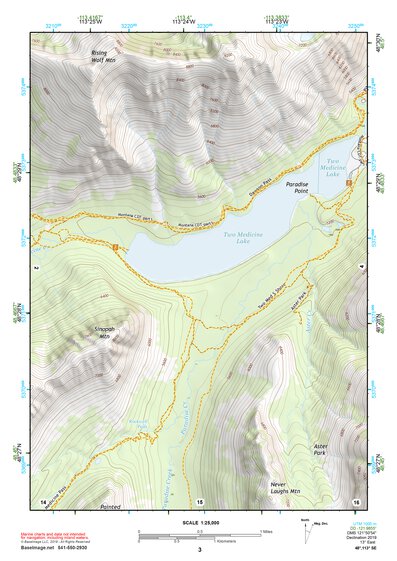 48113SE Page 3 Hungry Horse Reservoir Topo Preview 1