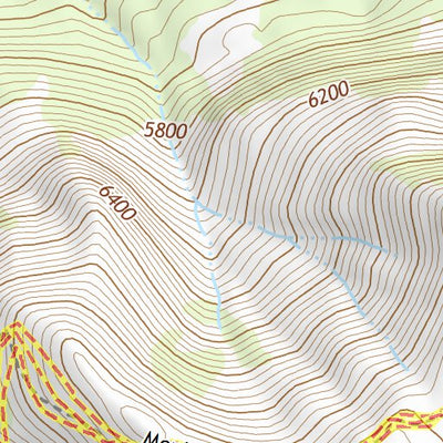 48113SE Page 5 Hungry Horse Reservoir Topo Preview 3