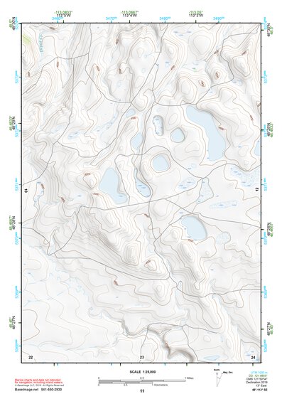 48113SE Page 11 Hungry Horse Reservoir Topo Preview 1