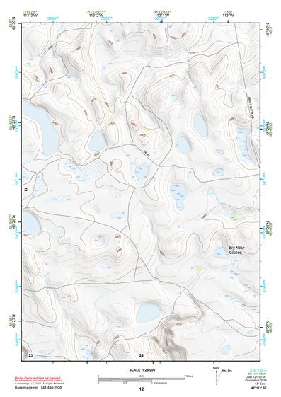 48113SE Page 12 Hungry Horse Reservoir Topo Preview 1
