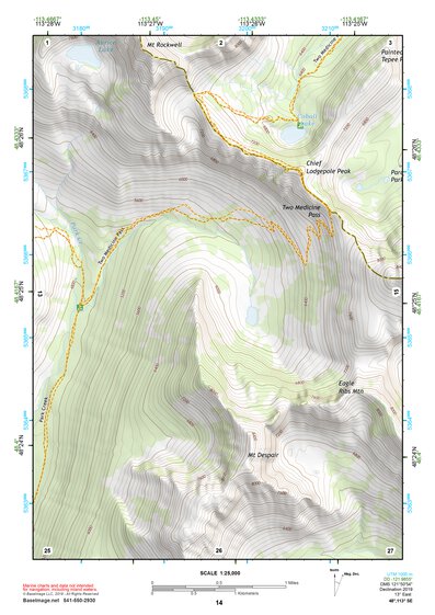 48113SE Page 14 Hungry Horse Reservoir Topo Preview 1