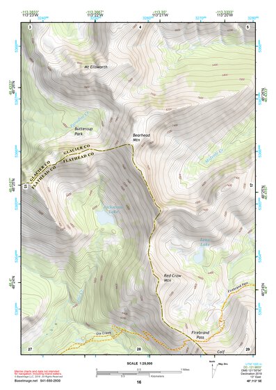 48113SE Page 16 Hungry Horse Reservoir Topo Preview 1