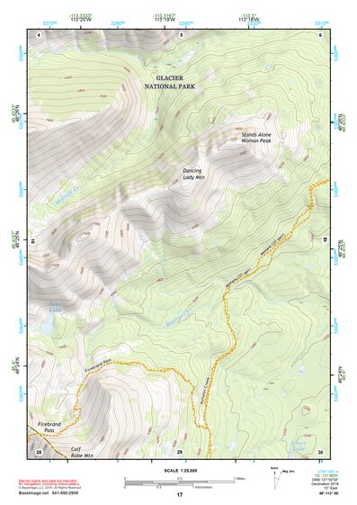 48113SE Page 17 Hungry Horse Reservoir Topo Preview 1