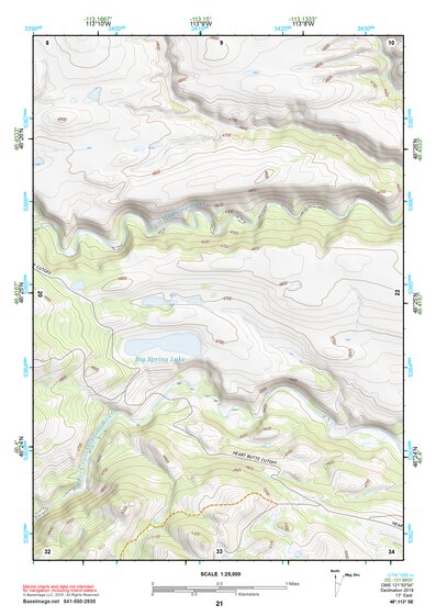 48113SE Page 21 Hungry Horse Reservoir Topo Preview 1