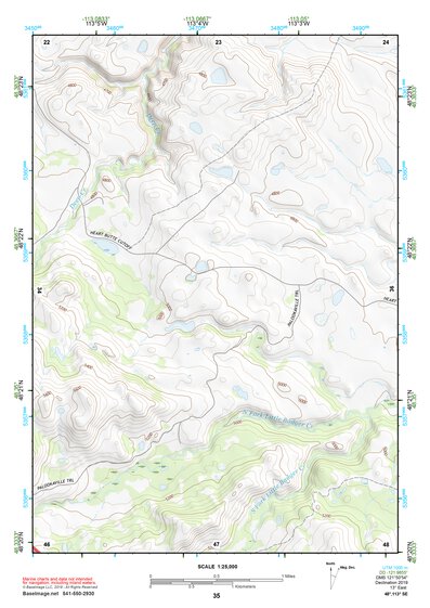 48113SE Page 35 Hungry Horse Reservoir Topo Preview 1