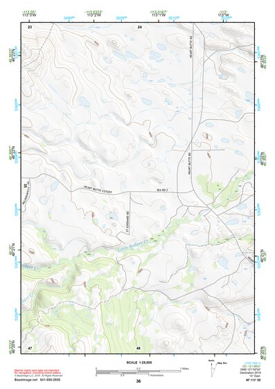 48113SE Page 36 Hungry Horse Reservoir Topo Preview 1