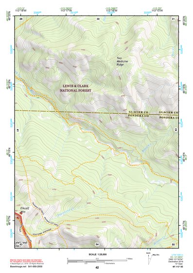 48113SE Page 42 Hungry Horse Reservoir Topo Preview 1