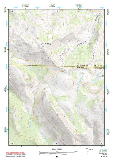 48113SE Page 45 Hungry Horse Reservoir Topo Preview 1