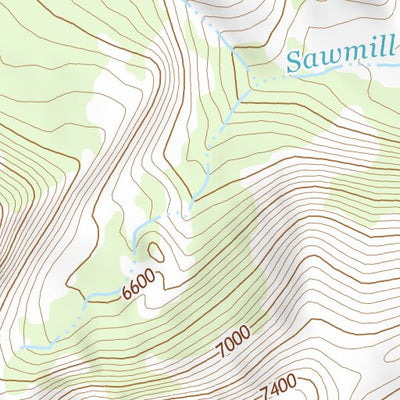 48113SE Page 46 Hungry Horse Reservoir Topo Preview 3