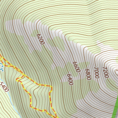 48113SE Page 51 Hungry Horse Reservoir Topo Preview 3