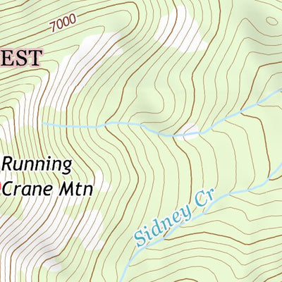 48113SE Page 55 Hungry Horse Reservoir Topo Preview 2