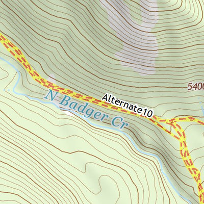 48113SE Page 58 Hungry Horse Reservoir Topo Preview 2