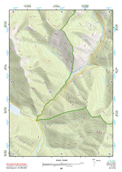 48113SE Page 63 Hungry Horse Reservoir Topo Preview 1