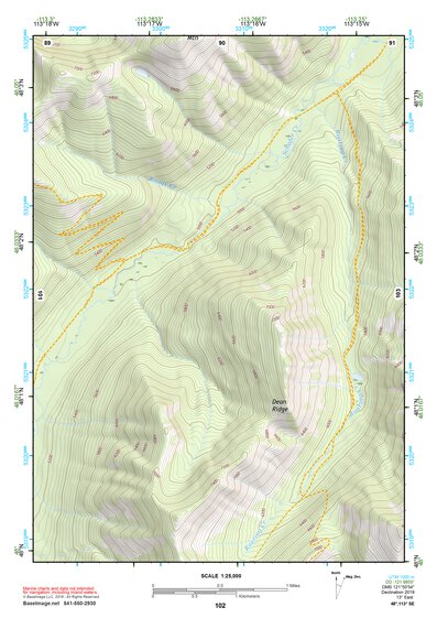48113SE Page 102 Hungry Horse Reservoir Topo Preview 1