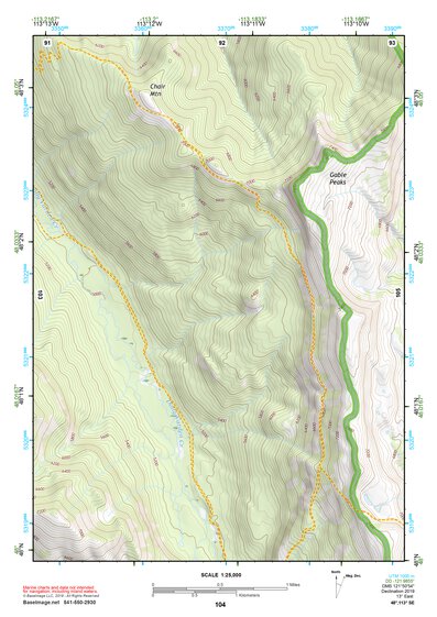 48113SE Page 104 Hungry Horse Reservoir Topo Preview 1