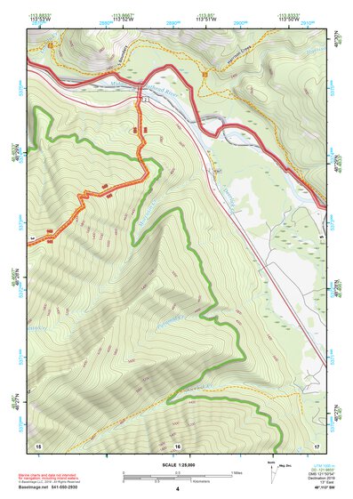 48113SW Page 4 Hungry Horse Reservoir Topo Preview 1