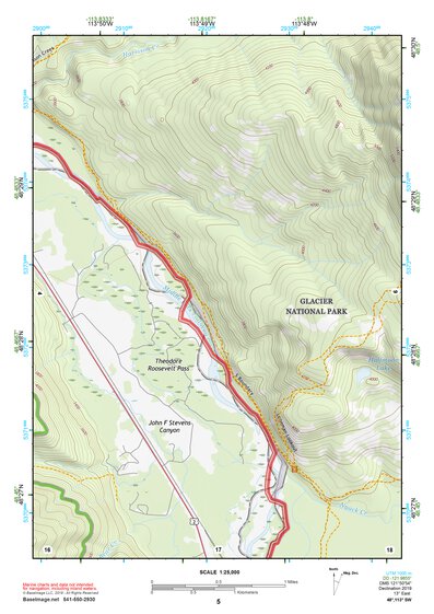 48113SW Page 5 Hungry Horse Reservoir Topo Preview 1