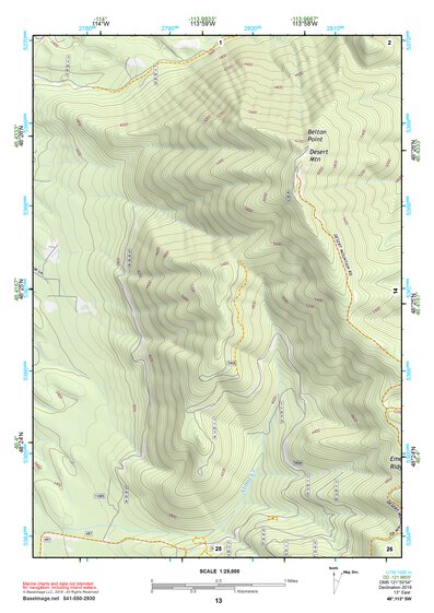 48113SW Page 13 Hungry Horse Reservoir Topo Preview 1