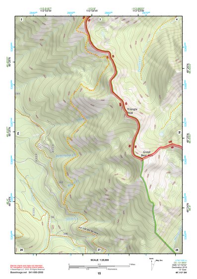 48113SW Page 15 Hungry Horse Reservoir Topo Preview 1