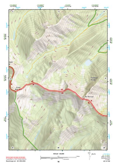 48113SW Page 16 Hungry Horse Reservoir Topo Preview 1
