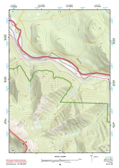 48113SW Page 18 Hungry Horse Reservoir Topo Preview 1