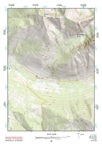 48113SW Page 22 Hungry Horse Reservoir Topo Preview 1
