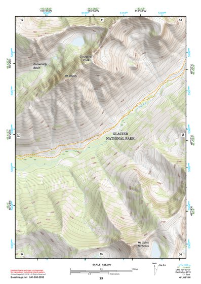48113SW Page 23 Hungry Horse Reservoir Topo Preview 1