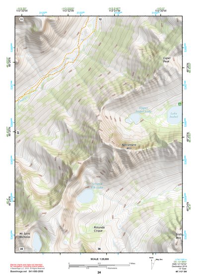48113SW Page 24 Hungry Horse Reservoir Topo Preview 1