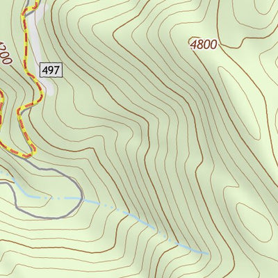 48113SW Page 25 Hungry Horse Reservoir Topo Preview 3