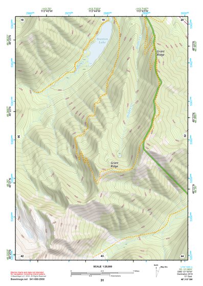 48113SW Page 31 Hungry Horse Reservoir Topo Preview 1