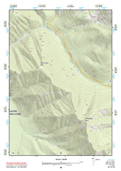 48113SW Page 34 Hungry Horse Reservoir Topo Preview 1