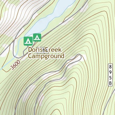 48113SW Page 37 Hungry Horse Reservoir Topo Preview 2