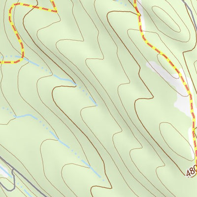 48113SW Page 40 Hungry Horse Reservoir Topo Preview 2