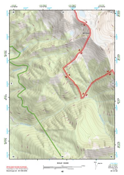48113SW Page 42 Hungry Horse Reservoir Topo Preview 1