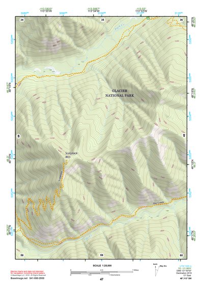 48113SW Page 47 Hungry Horse Reservoir Topo Preview 1