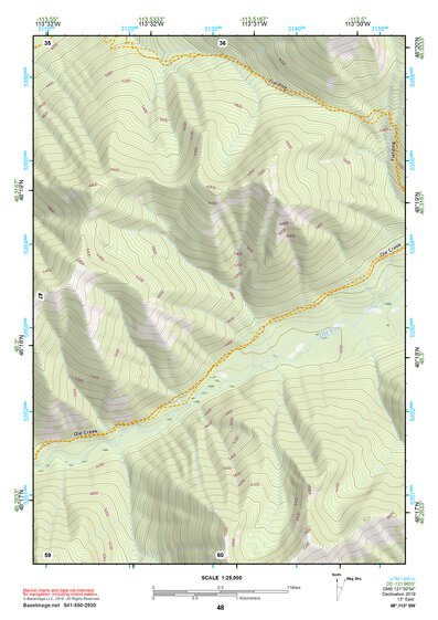 48113SW Page 48 Hungry Horse Reservoir Topo Preview 1