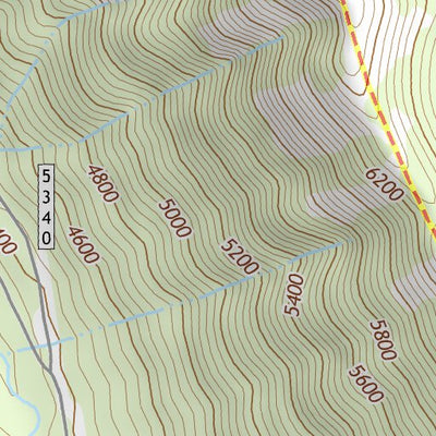 48113SW Page 50 Hungry Horse Reservoir Topo Preview 3