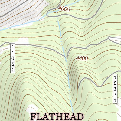 48113SW Page 65 Hungry Horse Reservoir Topo Preview 2