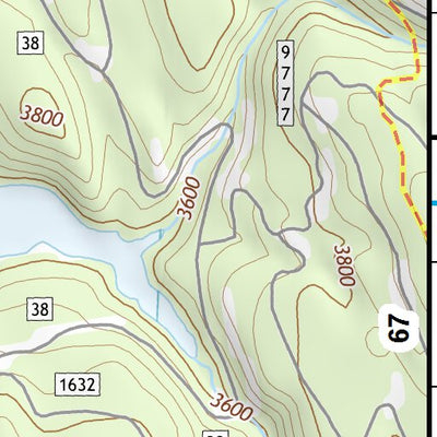 48113SW Page 66 Hungry Horse Reservoir Topo Preview 3