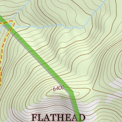 48113SW Page 68 Hungry Horse Reservoir Topo Preview 2