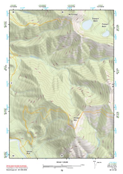 48113SW Page 72 Hungry Horse Reservoir Topo Preview 1