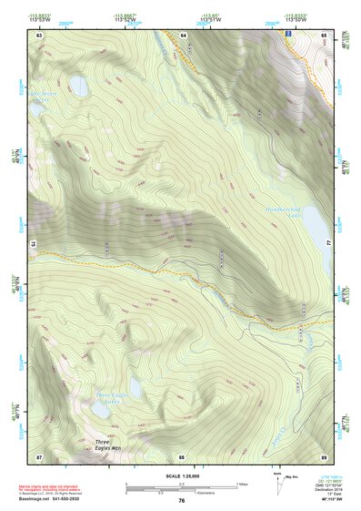 48113SW Page 76 Hungry Horse Reservoir Topo Preview 1