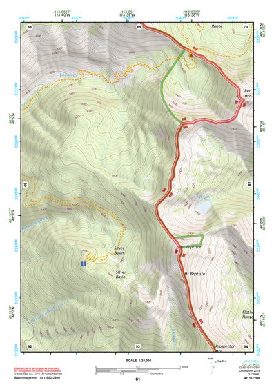 48113SW Page 81 Hungry Horse Reservoir Topo Preview 1
