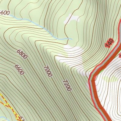 48113SW Page 81 Hungry Horse Reservoir Topo Preview 2
