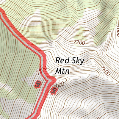 48113SW Page 82 Hungry Horse Reservoir Topo Preview 3