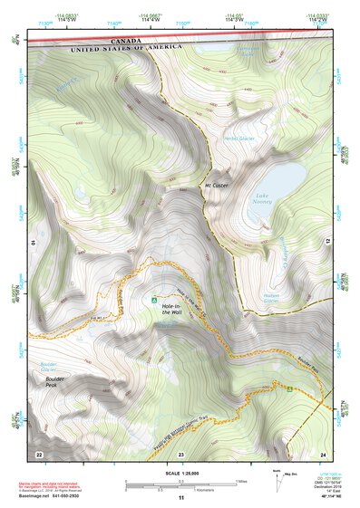 48114NE Page 11 Whitefish Range Topo Preview 1