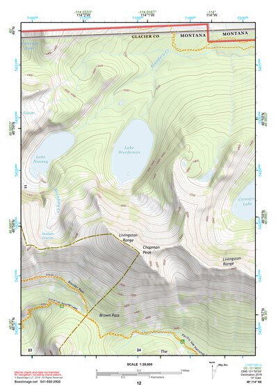 48114NE Page 12 Whitefish Range Topo Preview 1