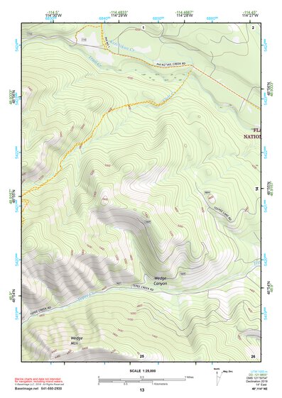48114NE Page 13 Whitefish Range Topo Preview 1